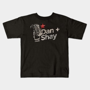 Dan + Shay - Vintage Microphone Kids T-Shirt